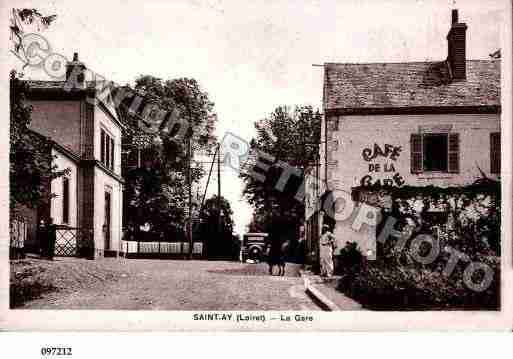 Ville de SAINTAY, carte postale ancienne