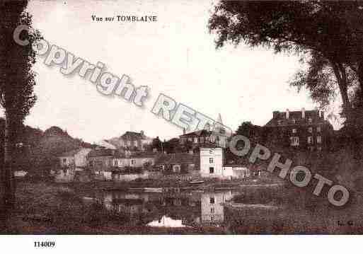 Ville de TOMBLAINE, carte postale ancienne