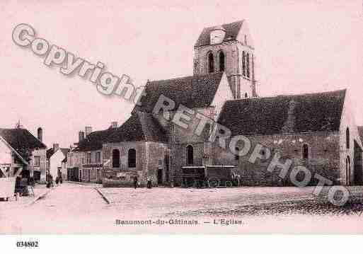 Ville de BEAUMONTDUGATINAIS, carte postale ancienne