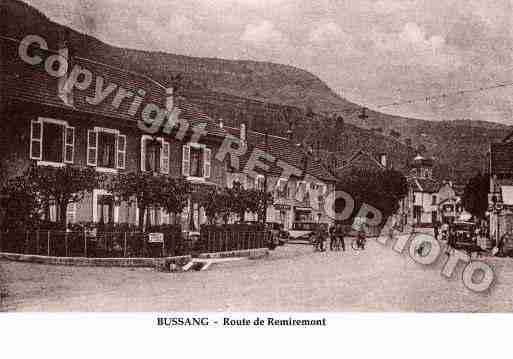 Ville de BUSSANG, carte postale ancienne