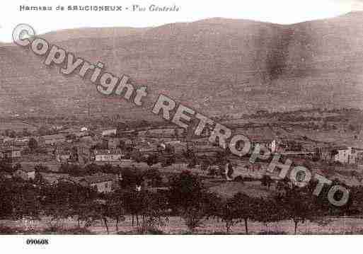 Ville de CELLIEU, carte postale ancienne