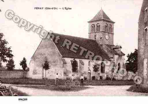 Ville de FENAY, carte postale ancienne