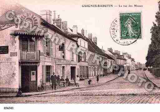 Ville de GUIGNES, carte postale ancienne