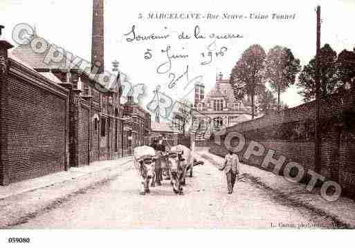 Ville de MARCELCAVE, carte postale ancienne