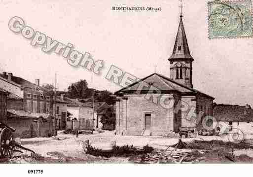 Ville de MONTHAIRONS(LES), carte postale ancienne