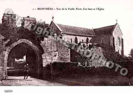 Ville de MONTREAL, carte postale ancienne