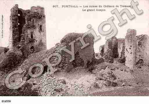 Ville de PLOUDALMEZEAU, carte postale ancienne