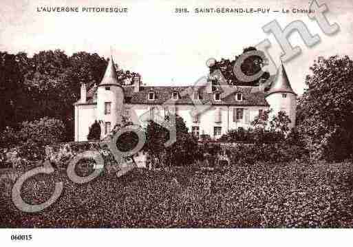 Ville de SAINTGERANDLEPUY, carte postale ancienne