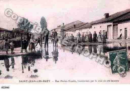 Ville de SAINTJEANLESBUZY, carte postale ancienne