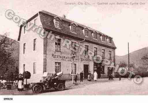 Ville de SEWEN, carte postale ancienne