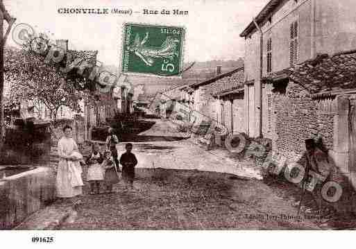 Ville de CHONVILLEMALAUMONT, carte postale ancienne