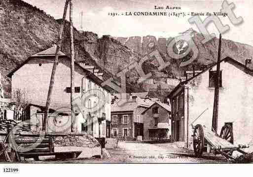 Ville de CONDAMINECHATELARD(LA), carte postale ancienne