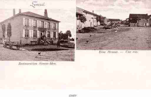 Ville de LEMUD, carte postale ancienne