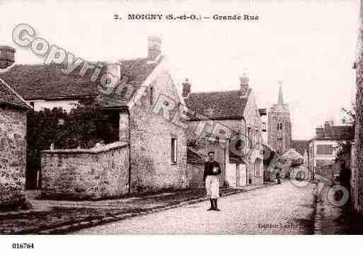 Ville de MOIGNYSURECOLE, carte postale ancienne