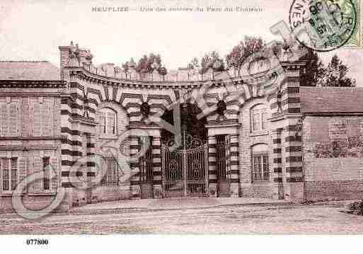 Ville de NEUFLIZE, carte postale ancienne