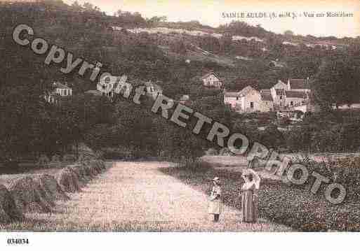 Ville de SAINTAULDE, carte postale ancienne