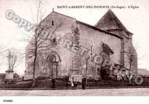 Ville de SAINTLAURENTDESHOMMES, carte postale ancienne