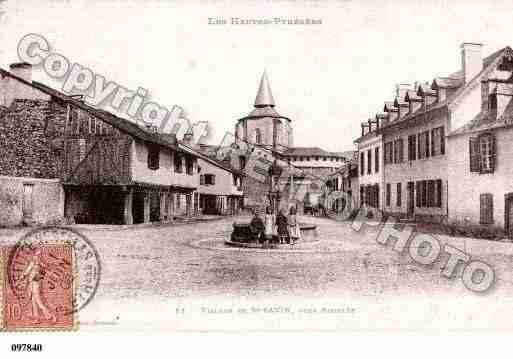 Ville de SAINTSAVIN, carte postale ancienne