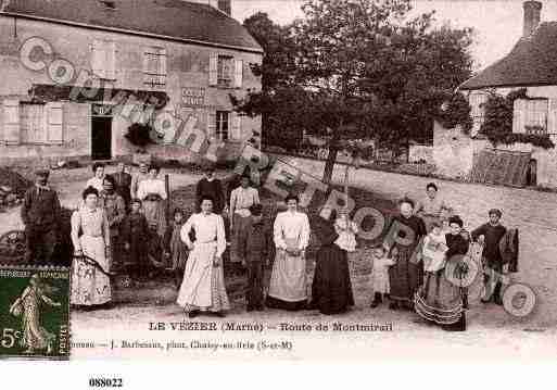 Ville de VEZIER(LE), carte postale ancienne