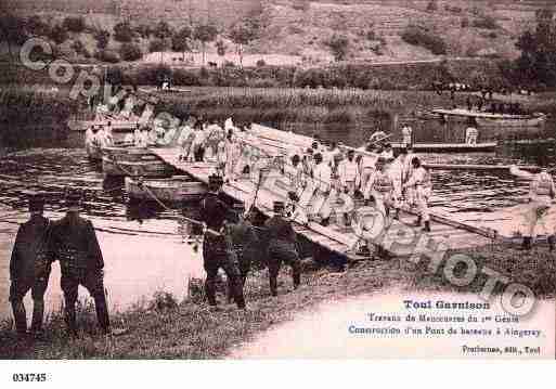 Ville de AINGERAY, carte postale ancienne