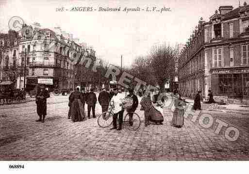 Ville de ANGERS, carte postale ancienne