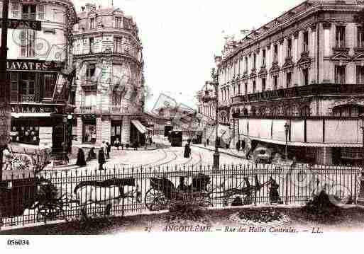 Ville de ANGOULEME, carte postale ancienne