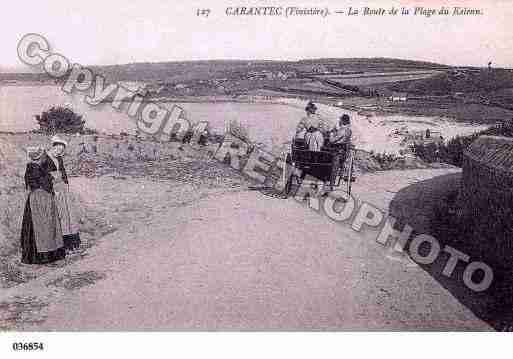 Ville de CARANTEC, carte postale ancienne