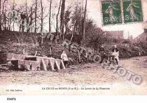 Ville de CELLESURMORIN(LA), carte postale ancienne