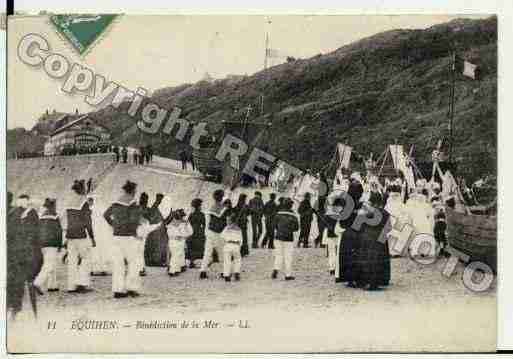 Ville de EQUIHENPLAGE, carte postale ancienne