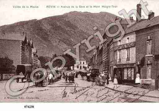 Ville de REVIN, carte postale ancienne