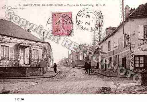 Ville de SAINTMICHELSURORGE, carte postale ancienne