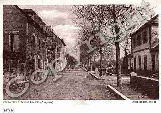 Ville de SAINTSATURNINDELENNE, carte postale ancienne