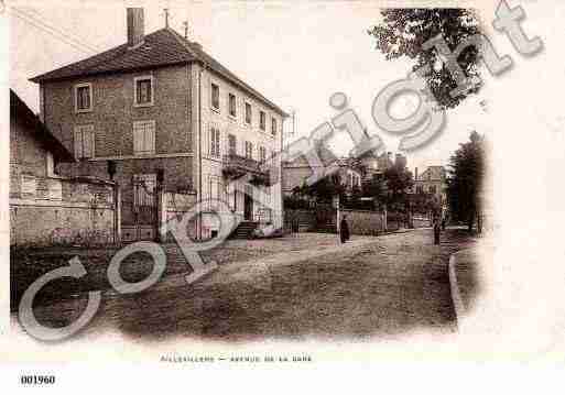 Ville de AILLEVILLERSETLYAUMONT, carte postale ancienne