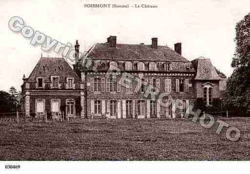 Ville de BOISMONT, carte postale ancienne