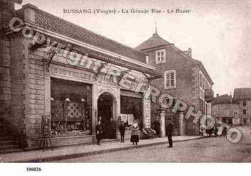 Ville de BUSSANG, carte postale ancienne