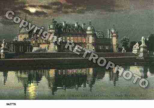 Ville de CHANTILLY, carte postale ancienne