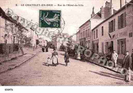 Ville de CHATELETENBRIE(LE), carte postale ancienne