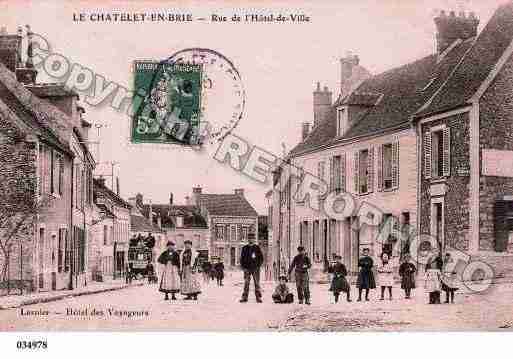 Ville de CHATELETENBRIE(LE), carte postale ancienne