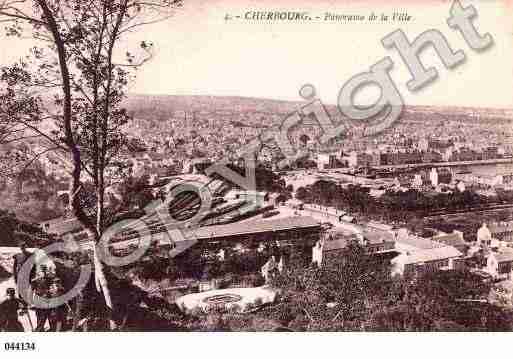 Ville de CHERBOURG, carte postale ancienne