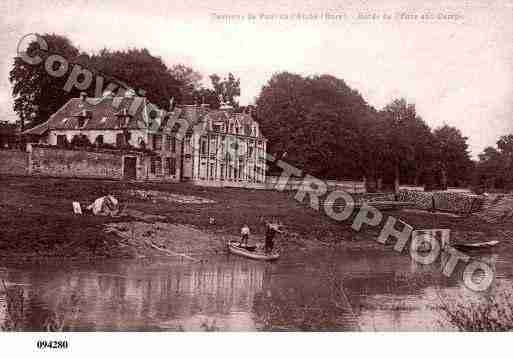 Ville de DAMPS(LES), carte postale ancienne