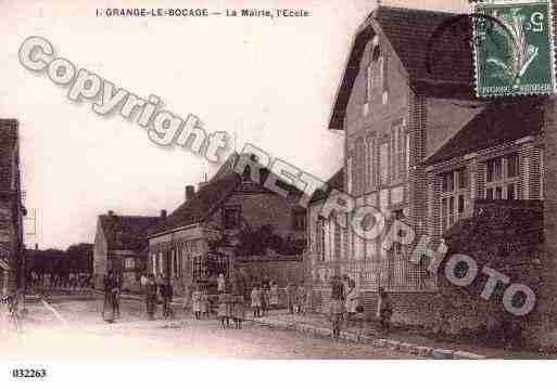 Ville de GRANGELEBOCAGE, carte postale ancienne