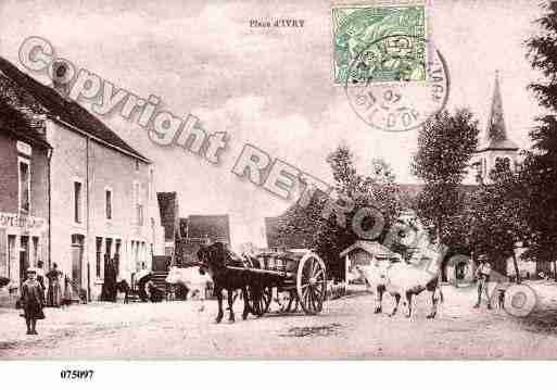 Ville de IVRYENMONTAGNE, carte postale ancienne