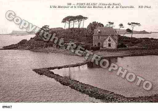 Ville de PORTBLANC, carte postale ancienne