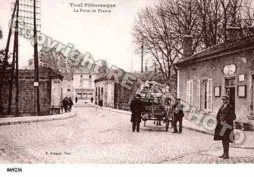 Ville de TOUL, carte postale ancienne