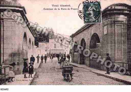 Ville de TOUL, carte postale ancienne