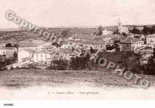 Ville de VAOUR, carte postale ancienne