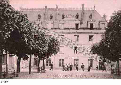 Ville de VILLEJUIF, carte postale ancienne