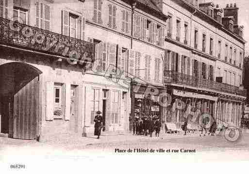 Ville de CHATILLONSURSEINE, carte postale ancienne