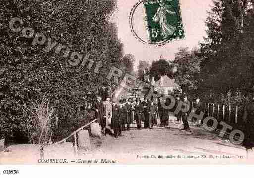 Ville de COMBREUX, carte postale ancienne