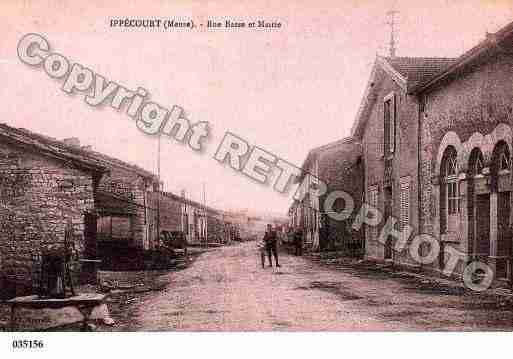 Ville de IPPECOURT, carte postale ancienne